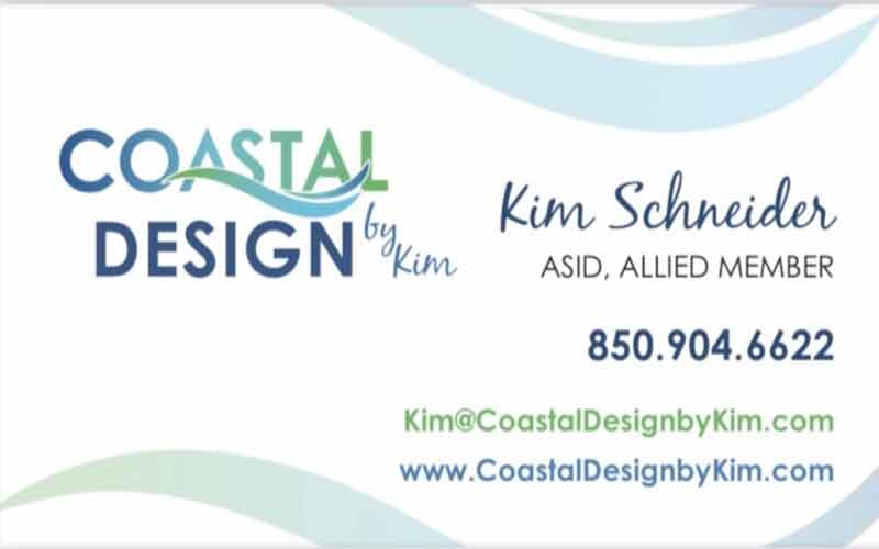 interior designer business card