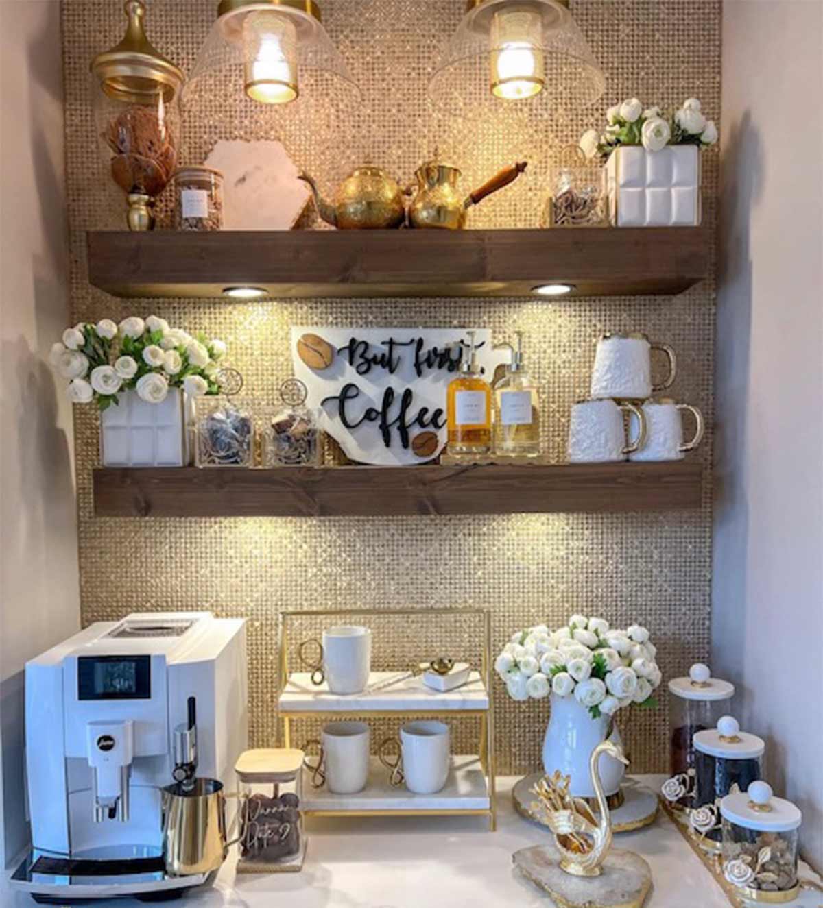 Create Your Own Coffee or Tea Bar at Home